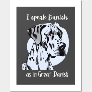 Great Dane lover Posters and Art